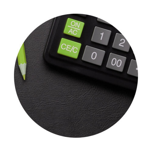 calculator circle