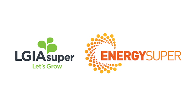 Energy Super and LGIAsuper logos