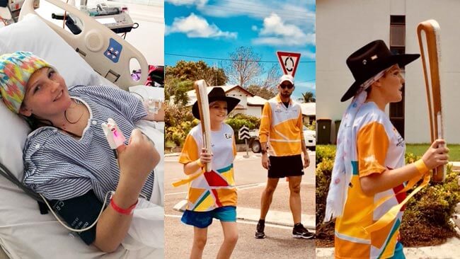 Keely carries baton in fight against cancer