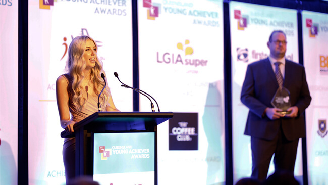 lgiasuper community volunteer award win