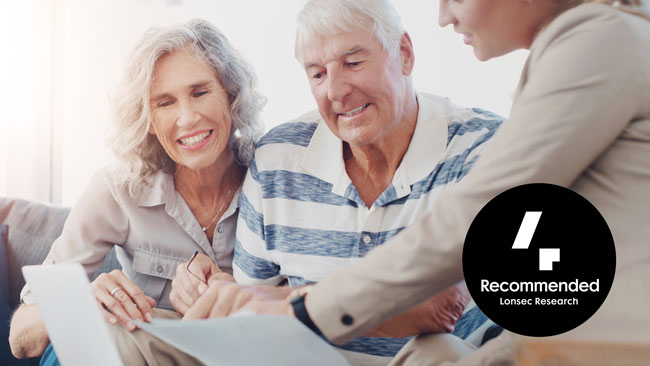 lonsec mature couple