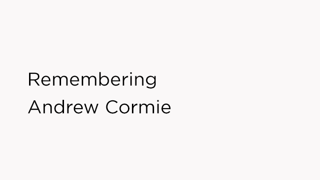 Andrew Cormie