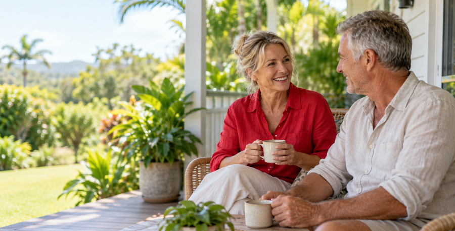 retired couple