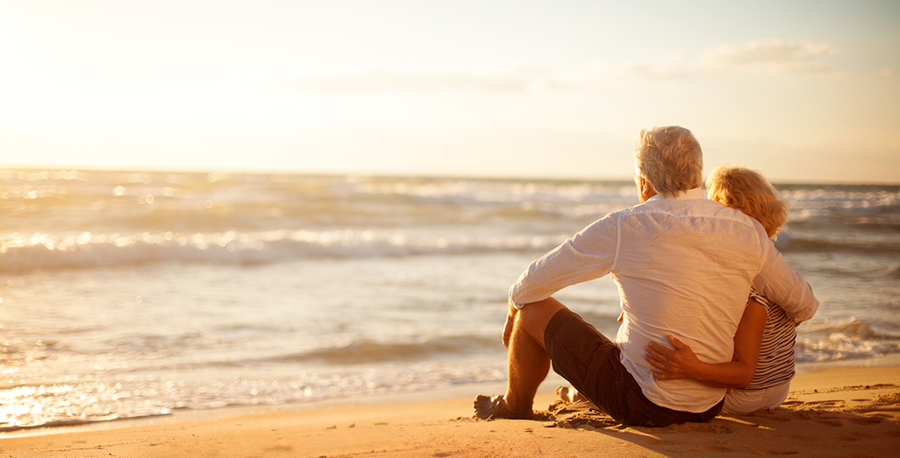 retired couple